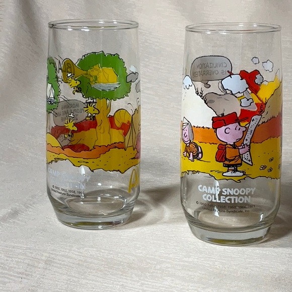 1971 Camp Snoopy Collection Civilization is Overrated & Morning People… - Picture 3 of 12